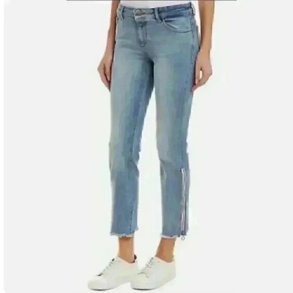 DL1961 Denim - DL1961 Mara Instasculpt Straight Ankle Zip Jeans Size 28